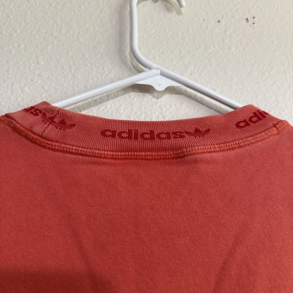 Adidas Unisex Coral‎ Small Pullover Sweatshirt Crewneck - Picture 5 of 9